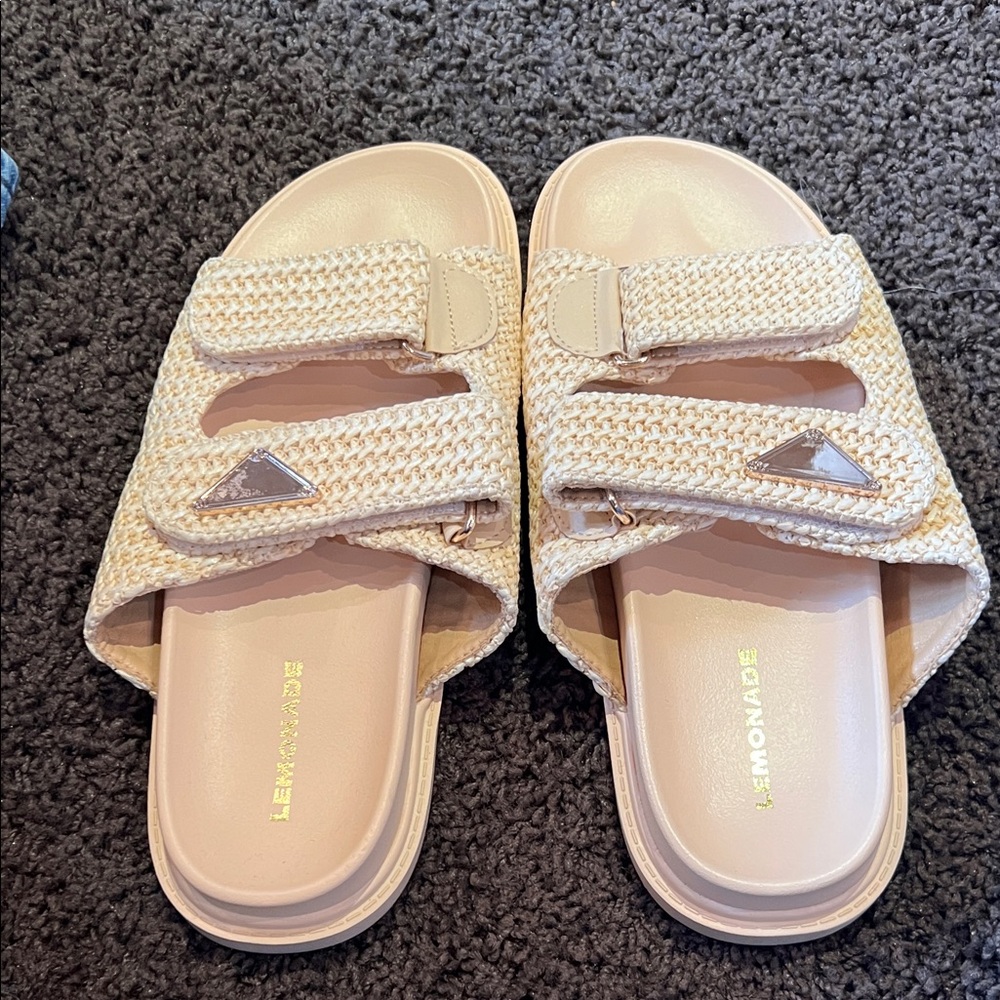 NEW Lemonade Beige Women's Sandals